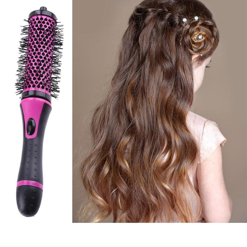 

7PCS Hair Curling Styling Comb Detachable Negative Ion High Temperature Hairdressing Comb Roller Brush