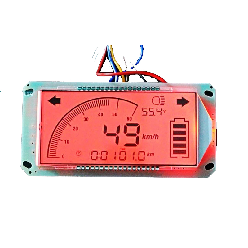 

Multifunction Voltmeter Thermometer Speedometer for Electric Bicycle 48V- 72V