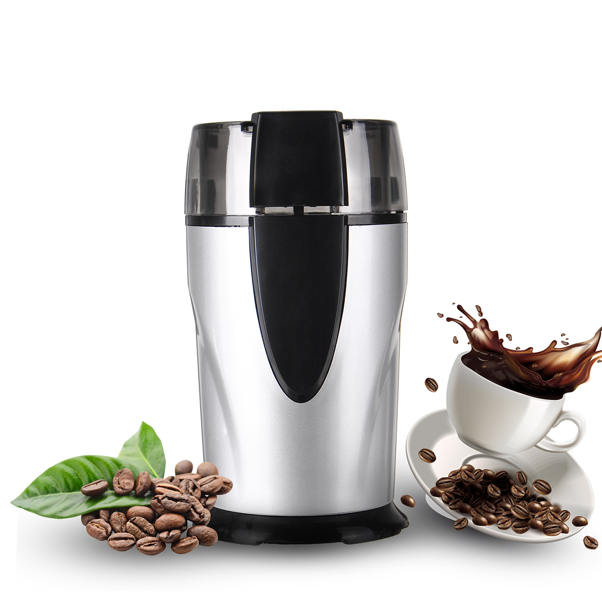 

Portable Electric Coffee Grinder Beans Nuts Milling Grinding Machine