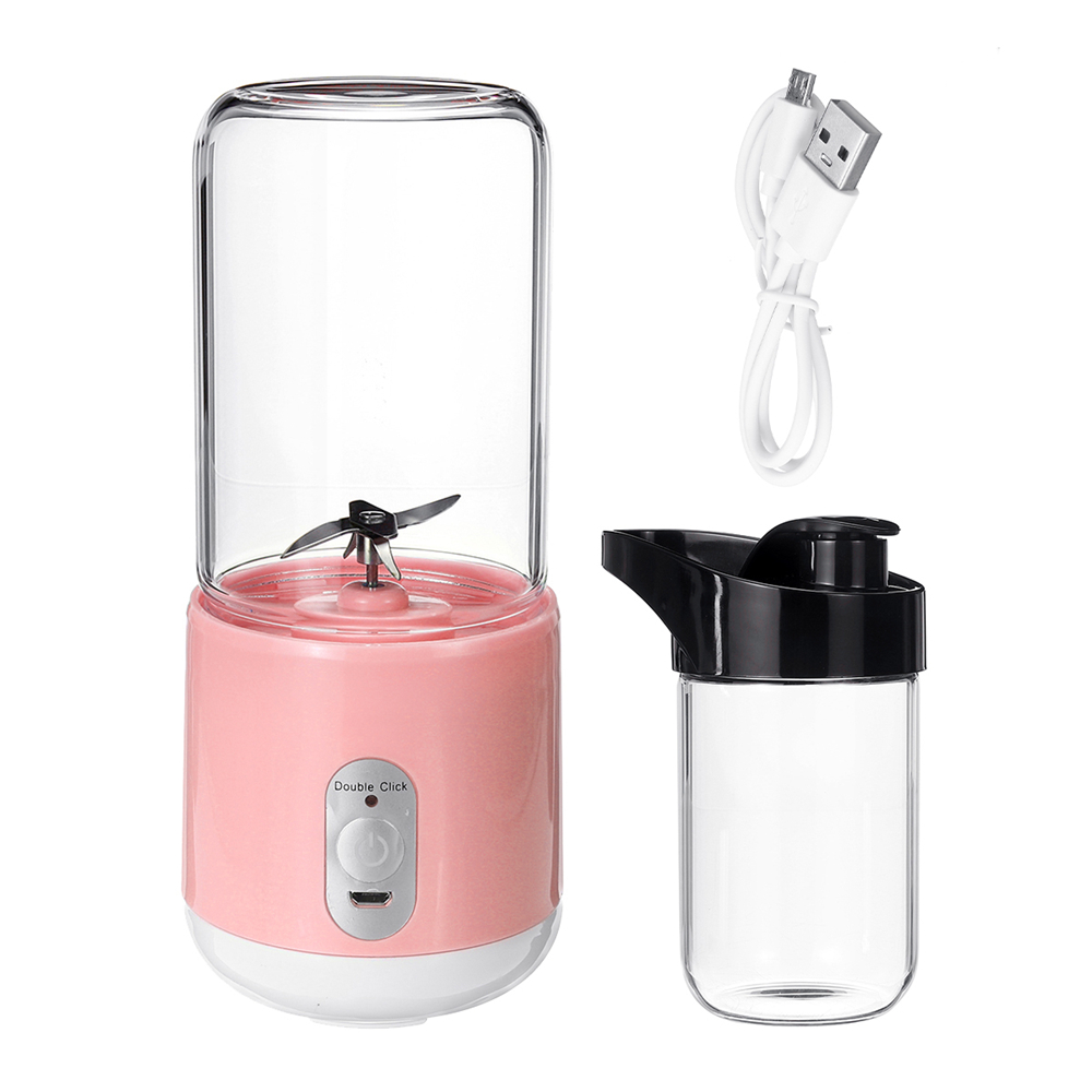 

Bakeey 260ml USB Rechargeable Portable Electric Juice Cup Juice Blender Fruit Mixer Six Blade Mixing Machine Smoothies Baby Food Blender Extractor With Lid