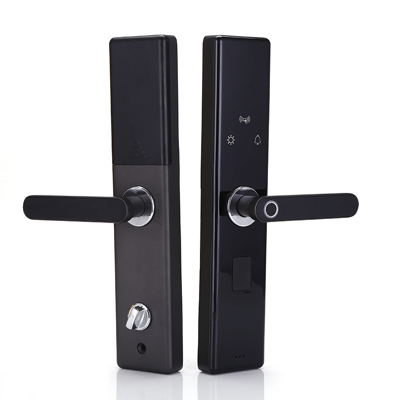 

Security Electronic Smart Door Lock One Touch Aluminum Alloy Password Lock, Home Security Smart Fingerprint Lock, Hotel Security Door Lock Customization