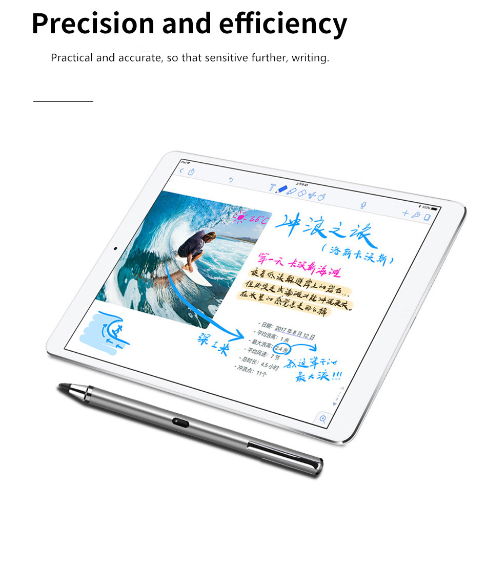 WIWU P666 UNIVERSAL CAPACITIVE TOUCH SCREEN DRAWING STYLUS PEN FOR SMARTPHONE TABLET PC
