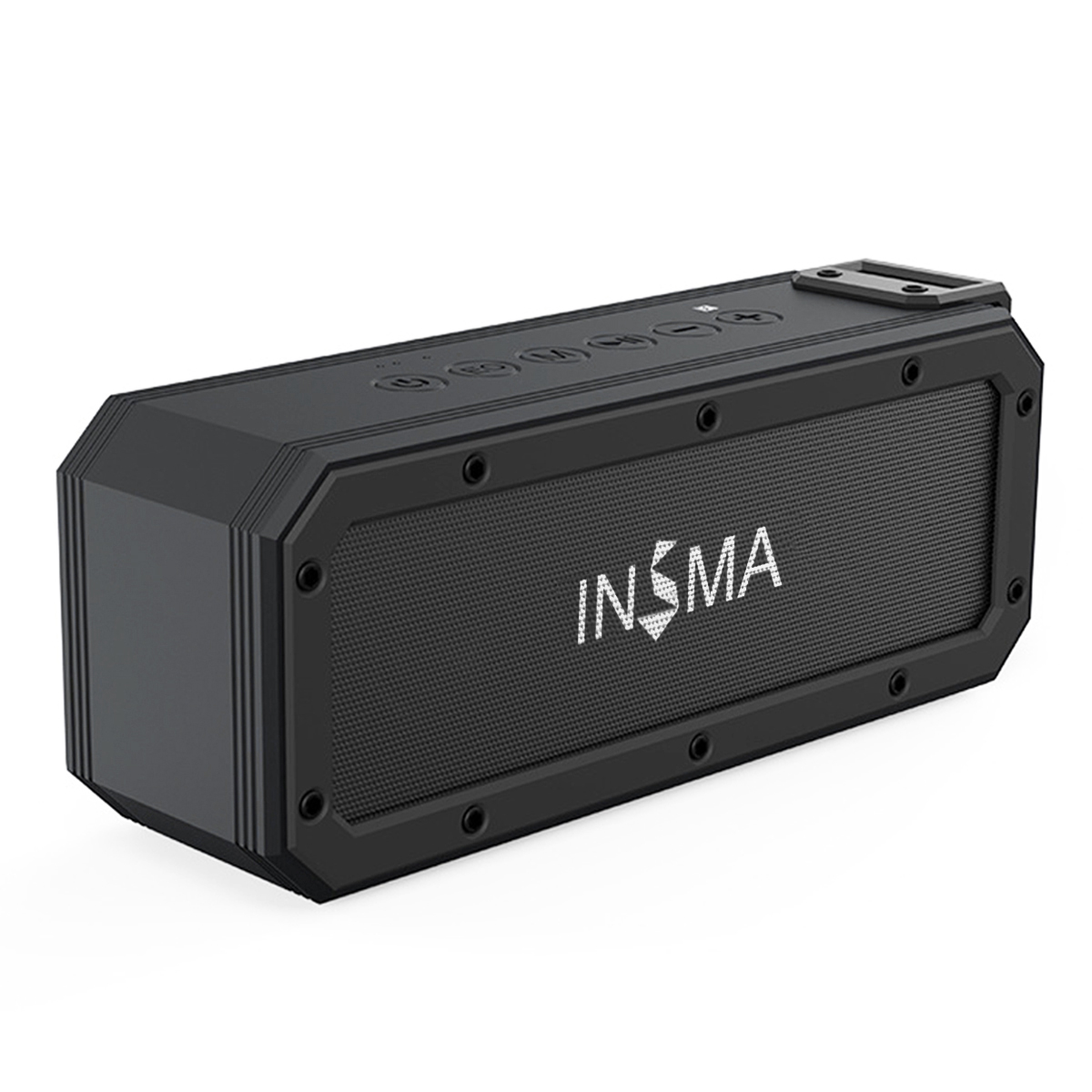

INSMA S400 PLUS 40W NFC bluetooth TWS Wireless Stereo Speaker Tri-Bass IPX7 Waterproof Speaker with Type-C Charging