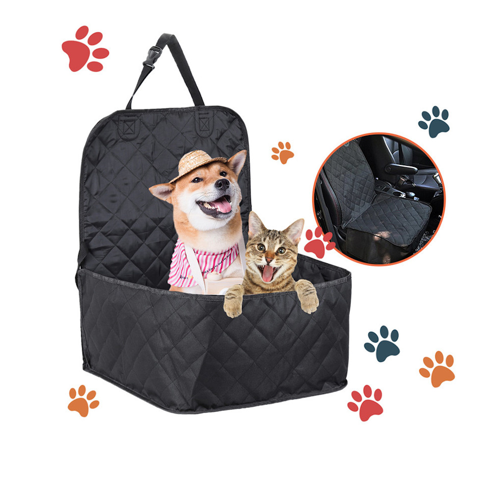 

Dog Bag Pet Car Carrier Dog Carry Storage Bag Pet Booster Seat Covers Waterproof Non-slip Pad For Travel 2-In-1 Carrier