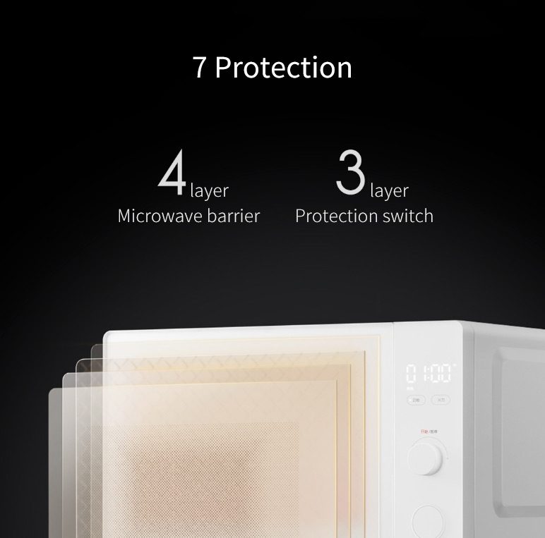 Xiaomi Mijia Smart Microwave APP Control 20L Capacity Rapid Heating Stove Microwave Oven - White 11