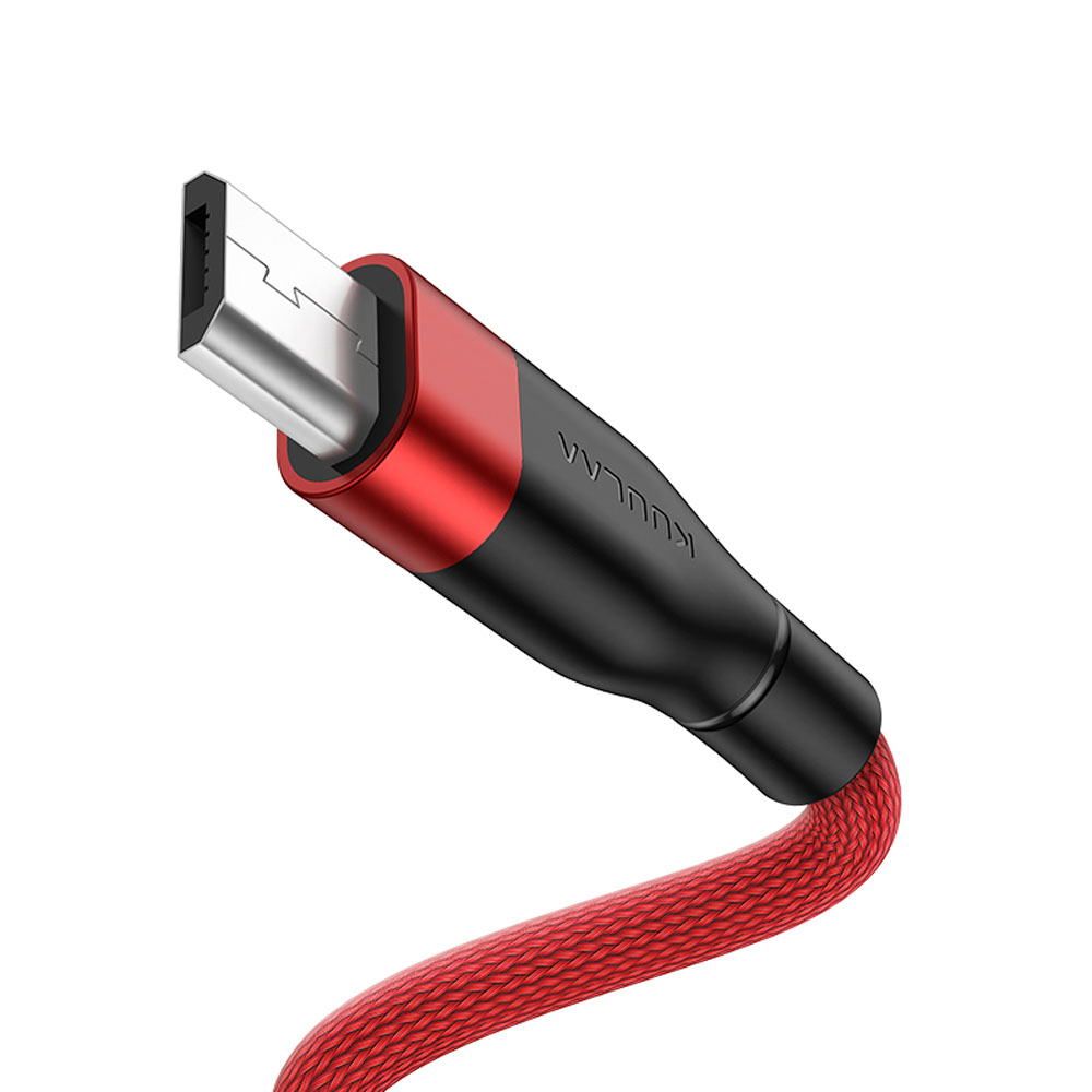 

KUULAA 2.4A Micro USB Fast Charging Data Cable For Xiaomi OPPO VIVO OUKITEL Y4800