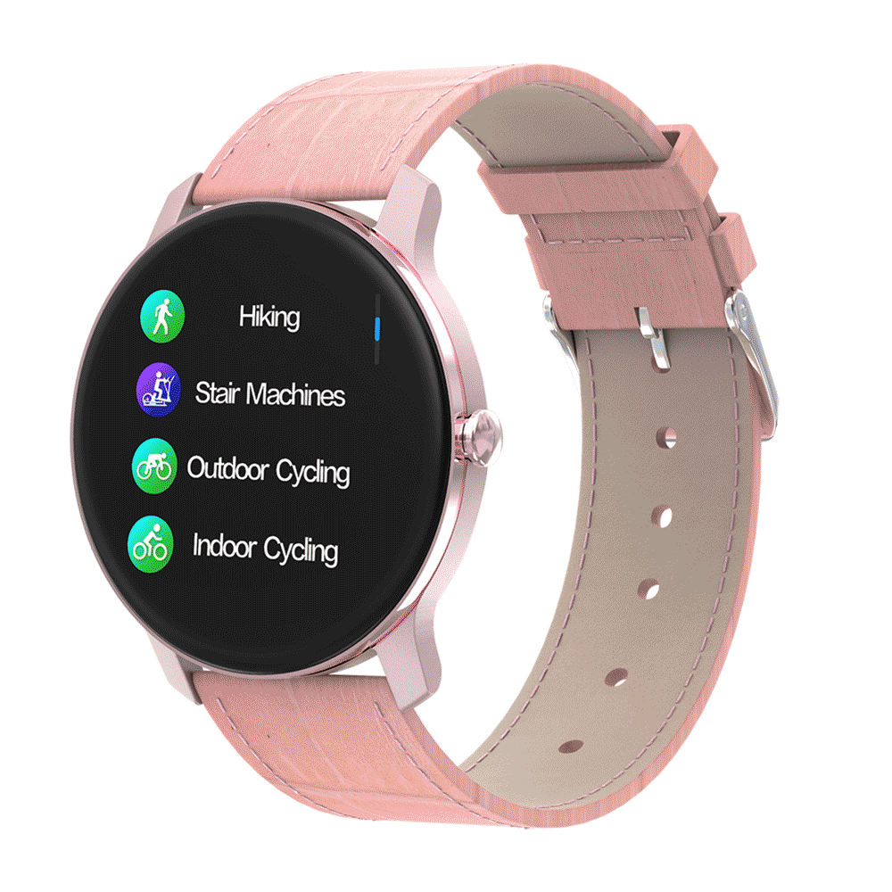 

Bakeey T90 1.3inch Female Physiological Period Track HR Blood Pressure O2 Monitor Multi-sport Modes Music Camera Control
