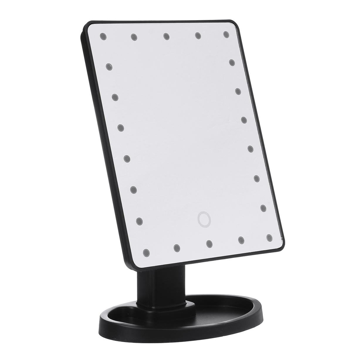 

USB 22 LED Lights Makeup Mirror Lamp Portable Rotated Touch Screen Tabletop Light