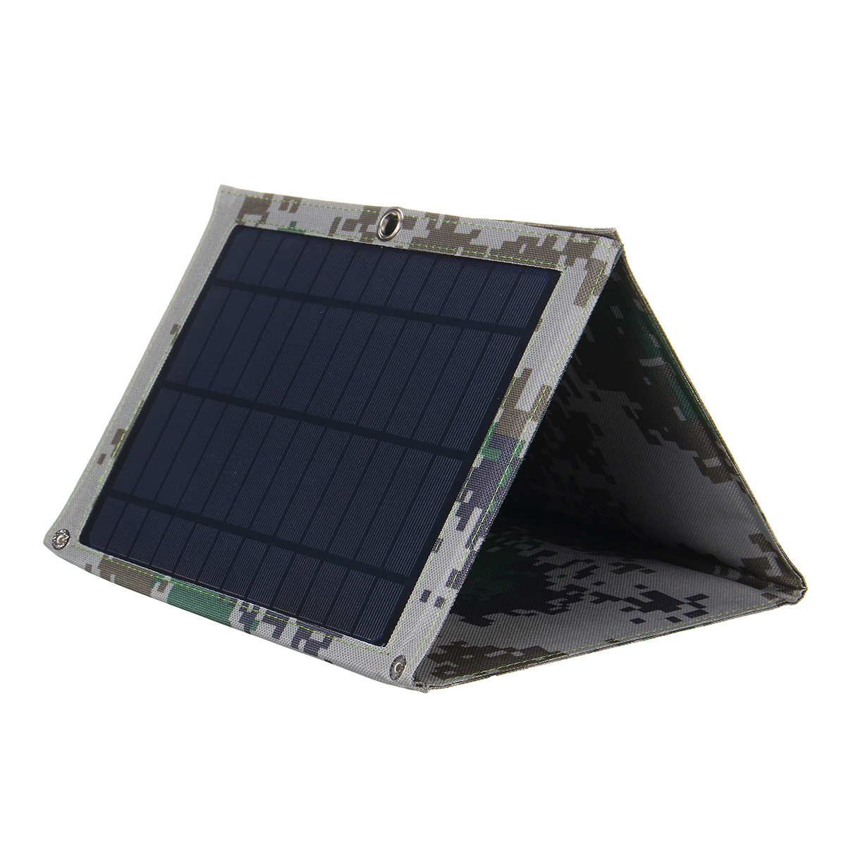 

30 Вт 5V Складная Солнечная Power Bank Зарядное устройство Солнечная Панель Пакет с двумя USB для рюкзака Кемпинг Походы
