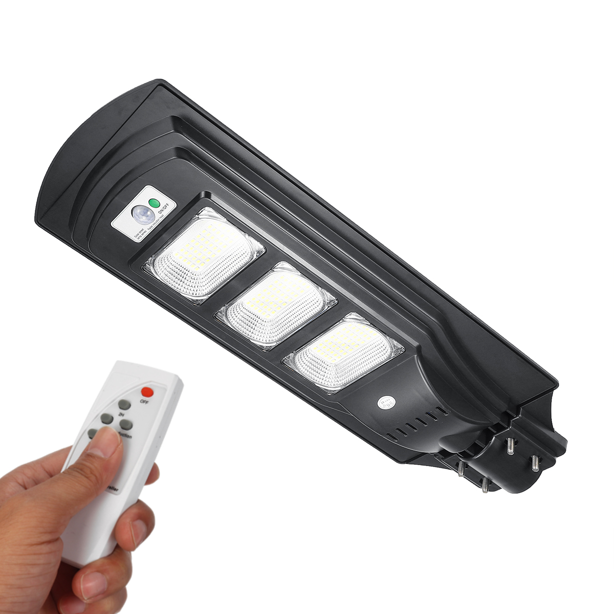 120W Super Bright Outdoor LED Solar Light Control PIR Motion Sensor Wall Street