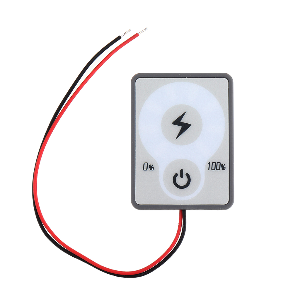 

TD16 24 В LED Батарея Индикатор питания Сенсорная кнопка Питание Дисплей Детектор свинцово-кислотных тестеров