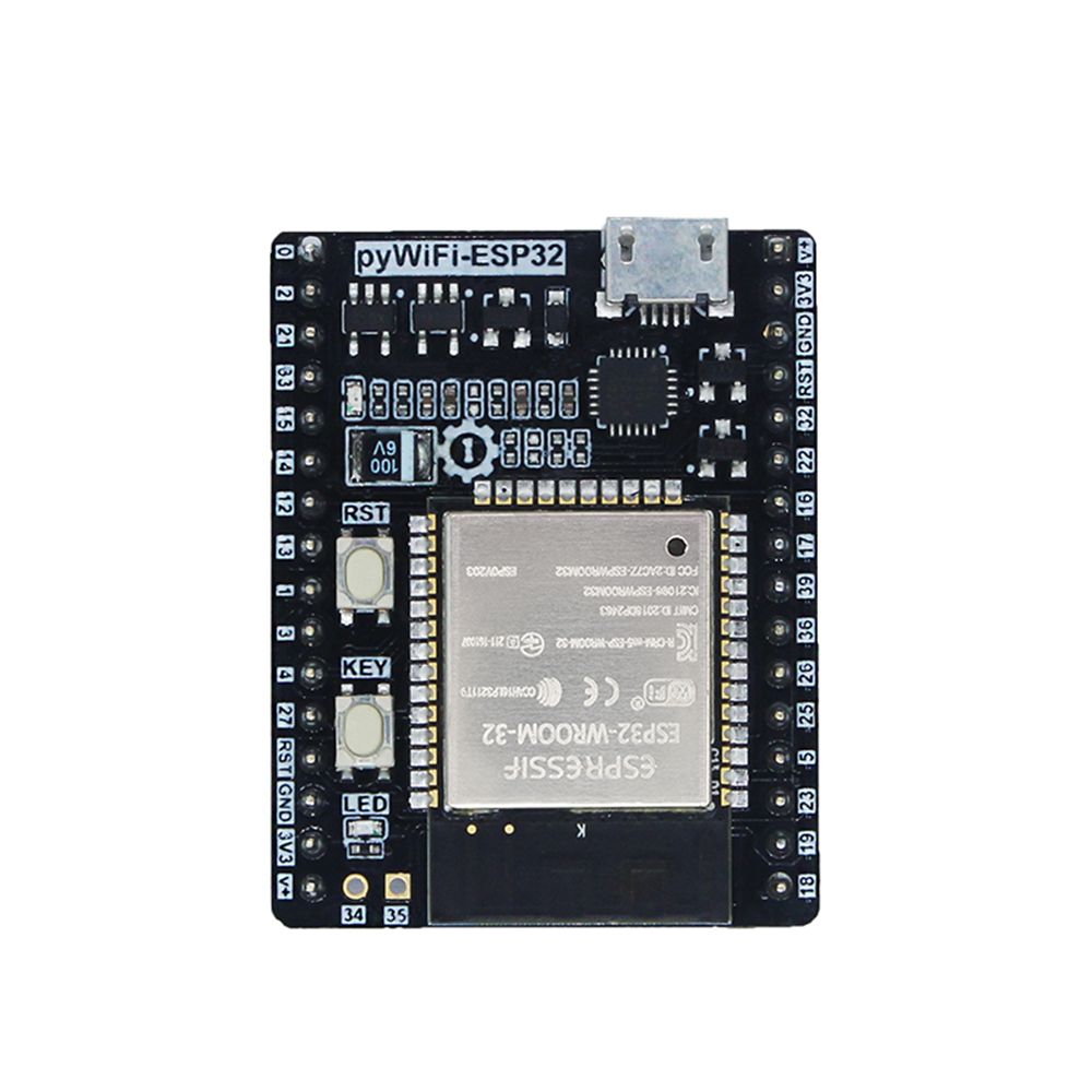 

PyWIFI-ESP32 Micro Python WiFi Learning Development Board Compatible Pyboard With USB Cable