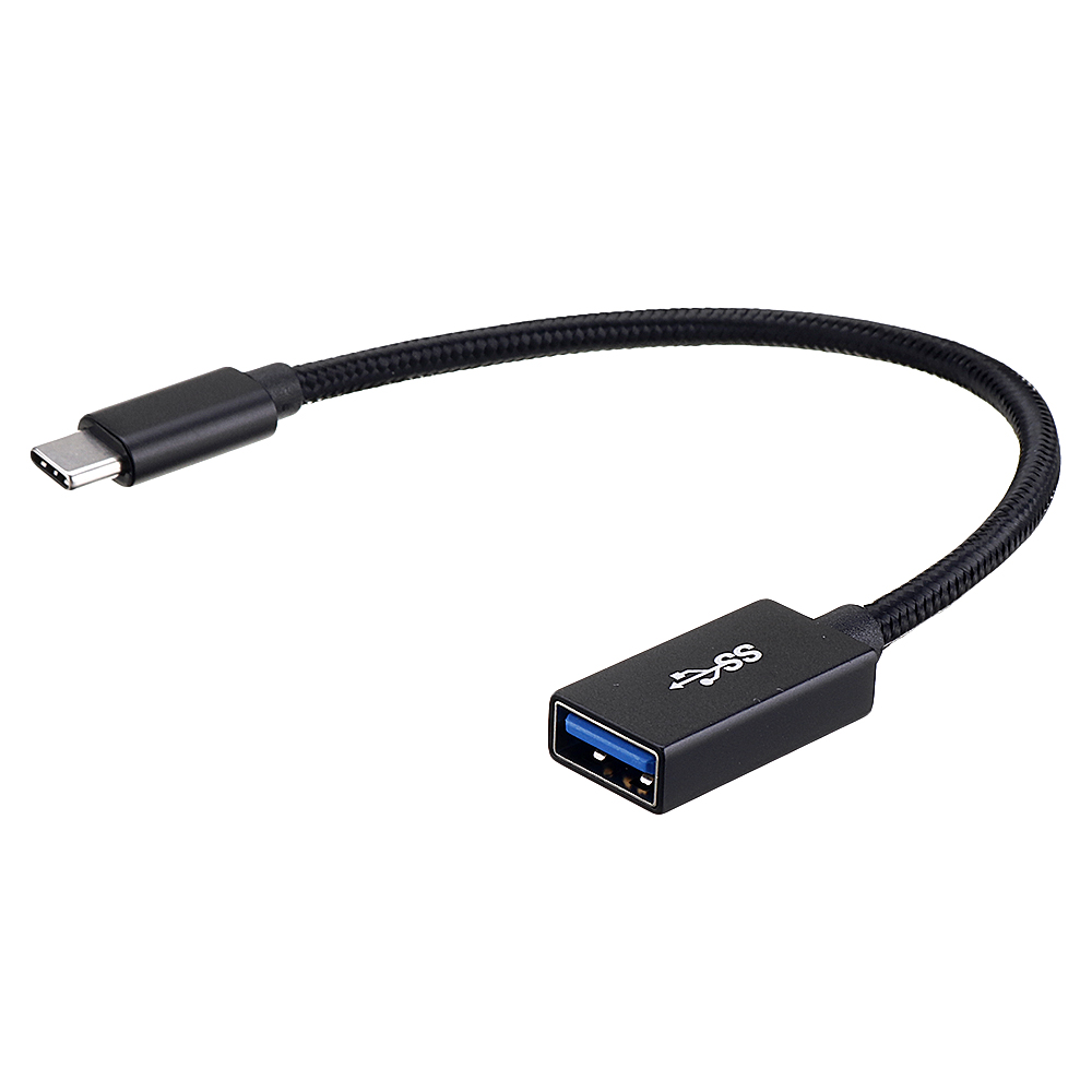 

ULT-unite USB3.1 Type C Male to AF USB 3.0 OTG Data Cable Cord Adapter 0.2M