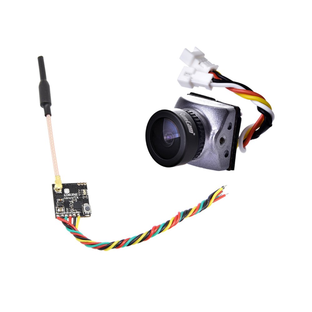 

Eachine NANO VTX 5,8 ГГц 48CH FPV передатчик с Runcam Racer Nano CMOS 700TVL 2,1 мм FPV камера Combo для FPV Racer Дрон