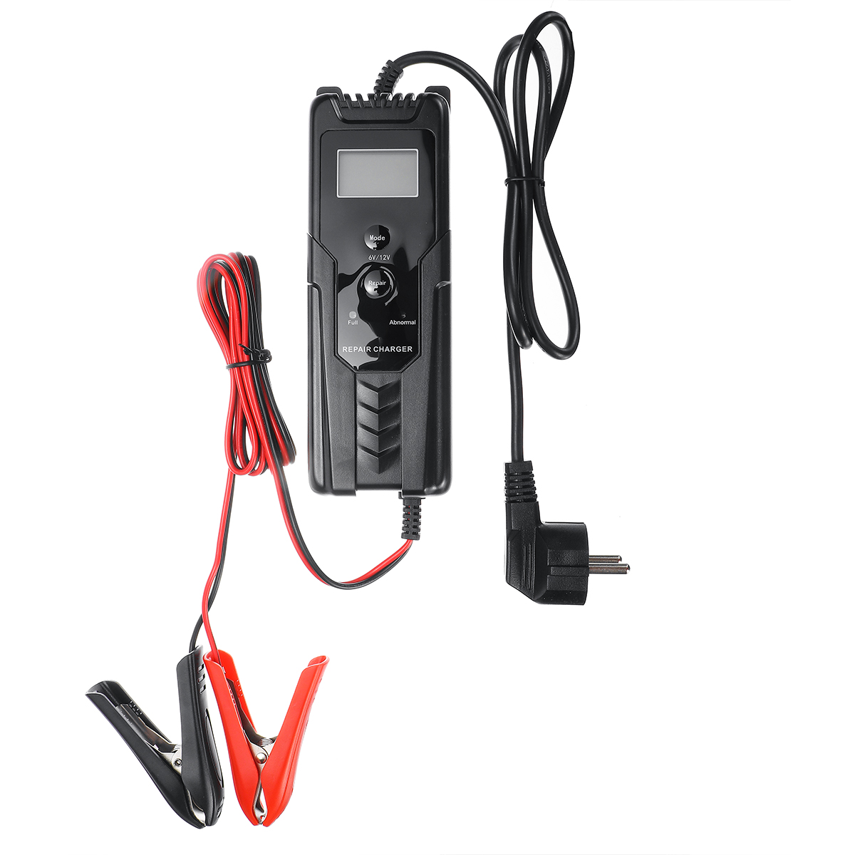 

6/12V 2/4A 65W Battery Charger Automatic Pulse Repair Maintainer Intelligent For Car Motorcycle 100V-240V 4.5AH-100AH