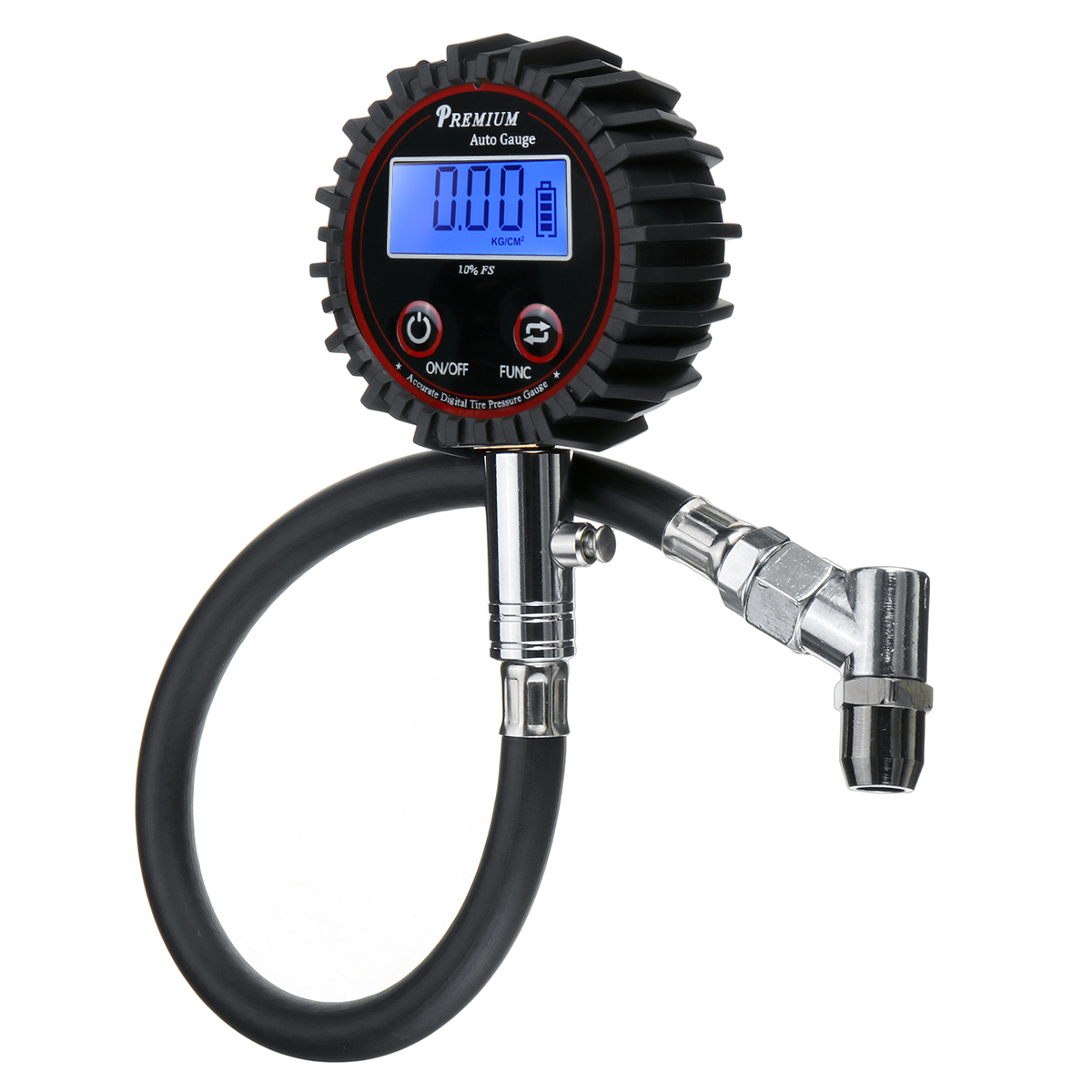 

0-200 PSI Digital Tire Tyre Pressure Tester Monitor LCD Display Gauge Manometer Quick Connect Coupler Air For Truck Moto
