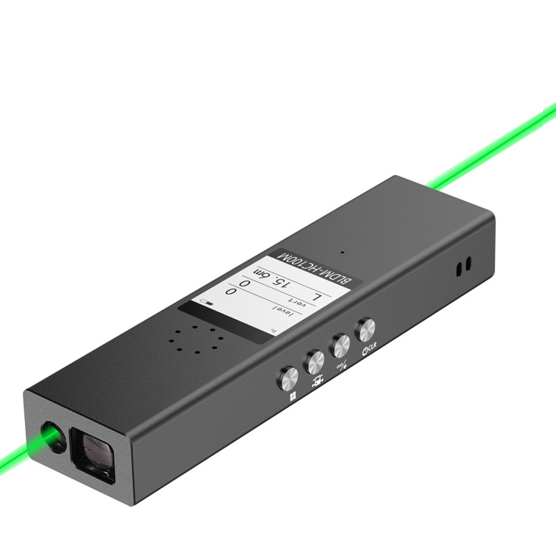 

HC-S1 100M/120M/150M Green Light Bi-directional Digital Display Bluetooth Infrared Laser Rangefinder Measuring Tool High Precision Voice Broadcast Handheld Laser Distance Meter
