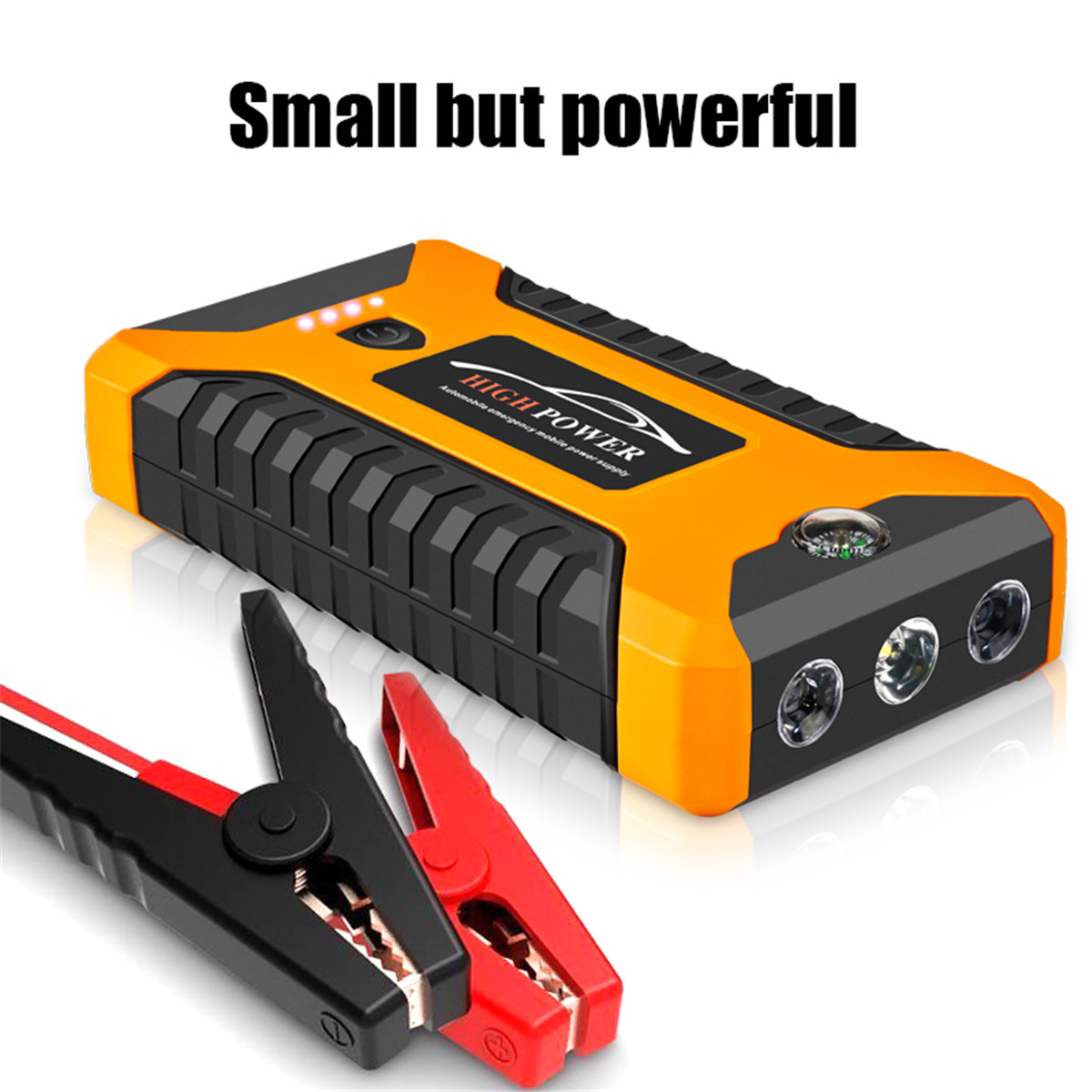 99800mah 600A Peak Car Jump Starter Lithium Battery with LED SOS Mode 12V Auto Battery Booster 20