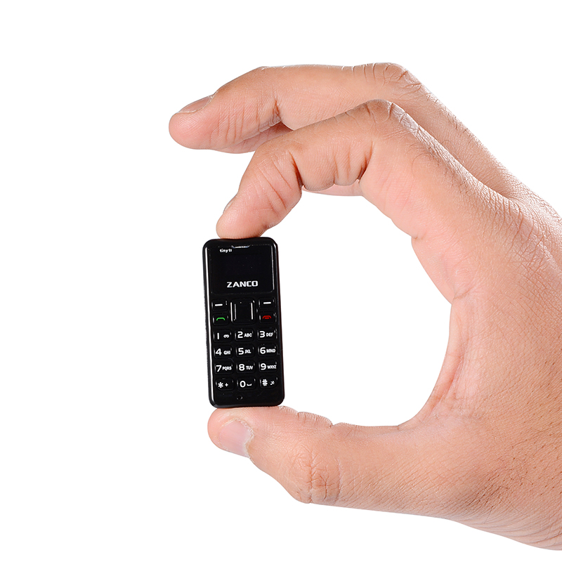

Zanco Tiny T1 Самый маленький в мире телефон с функцией изменения голоса Многоязычный телефон с мини-картой