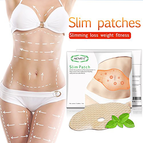 

5 Pcs Slimming Stickers Slimming Belly Button Thin Legs Bell
