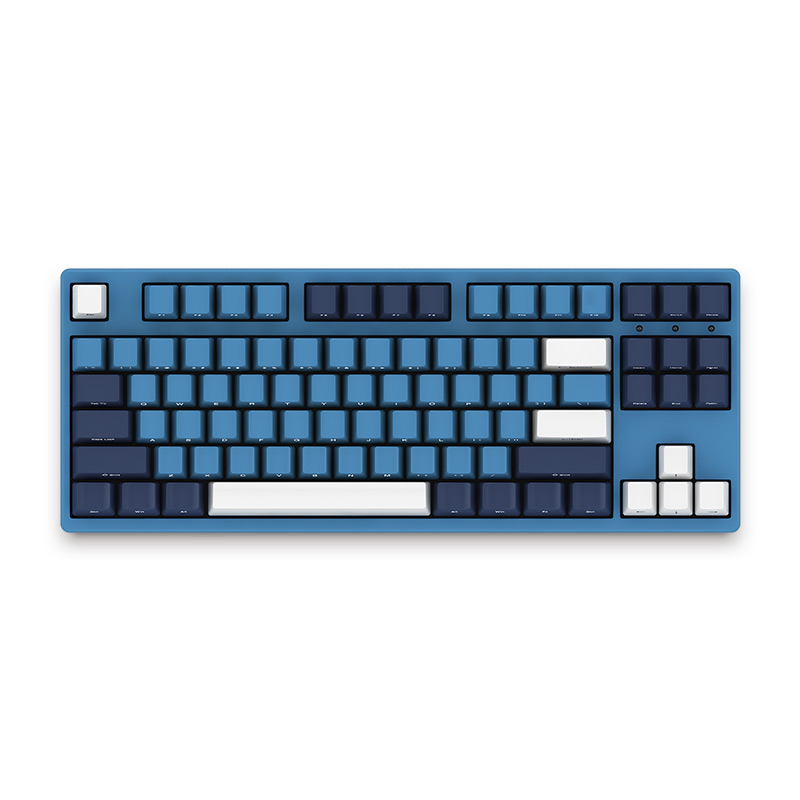 

AKKO 3087SP Ocean Star 87 Key NKRO Type-C Wired Cherry MX Switch PBT Keycaps Mechanical Gaming Keyboard for PC Laptop