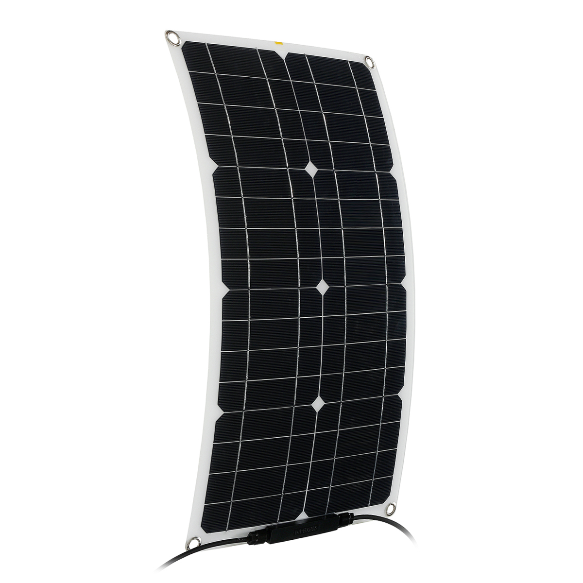 

60W 12V Semi-flexible Solar Panels Kit MC4 Connector Solar Power Panel For Home Camp Waterproof