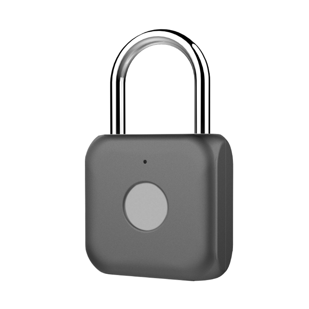 

Portable Smart Fingerprint Cabinet Electronic Door Lock USB Rechargeable Luggage Suitcase Safety Lock Padlock Fast Recog
