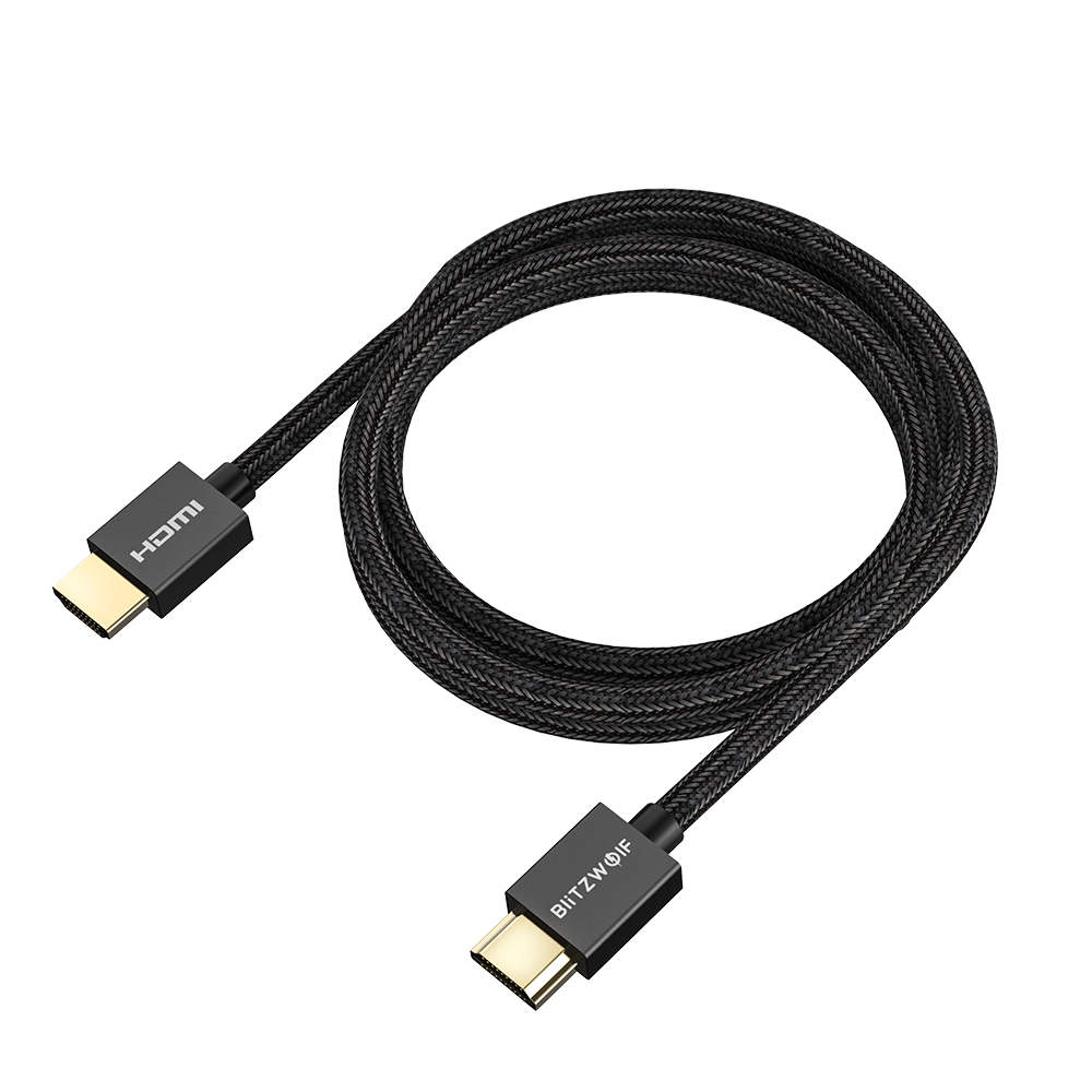 

BlitzWolf BW-HDC1 HDMI Cable High-Definition Multimedia Interface A-A Cable 4K@60Hz HD 3D Capable 18Gbps Broad Compatibi
