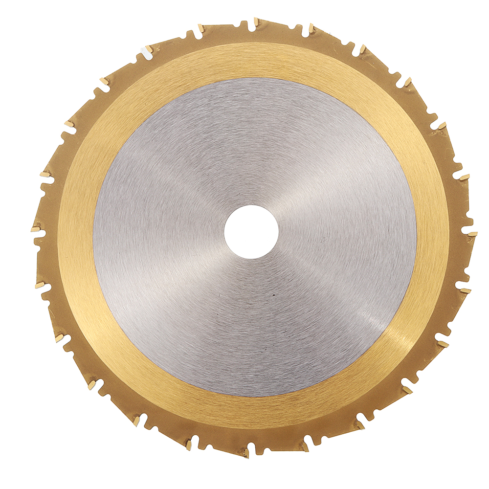 Drillpro 24T 210mm TCT Circular Saw Blade Nano Blue or Titanium or Bronze Coating Woodworking Cutting Disc 7