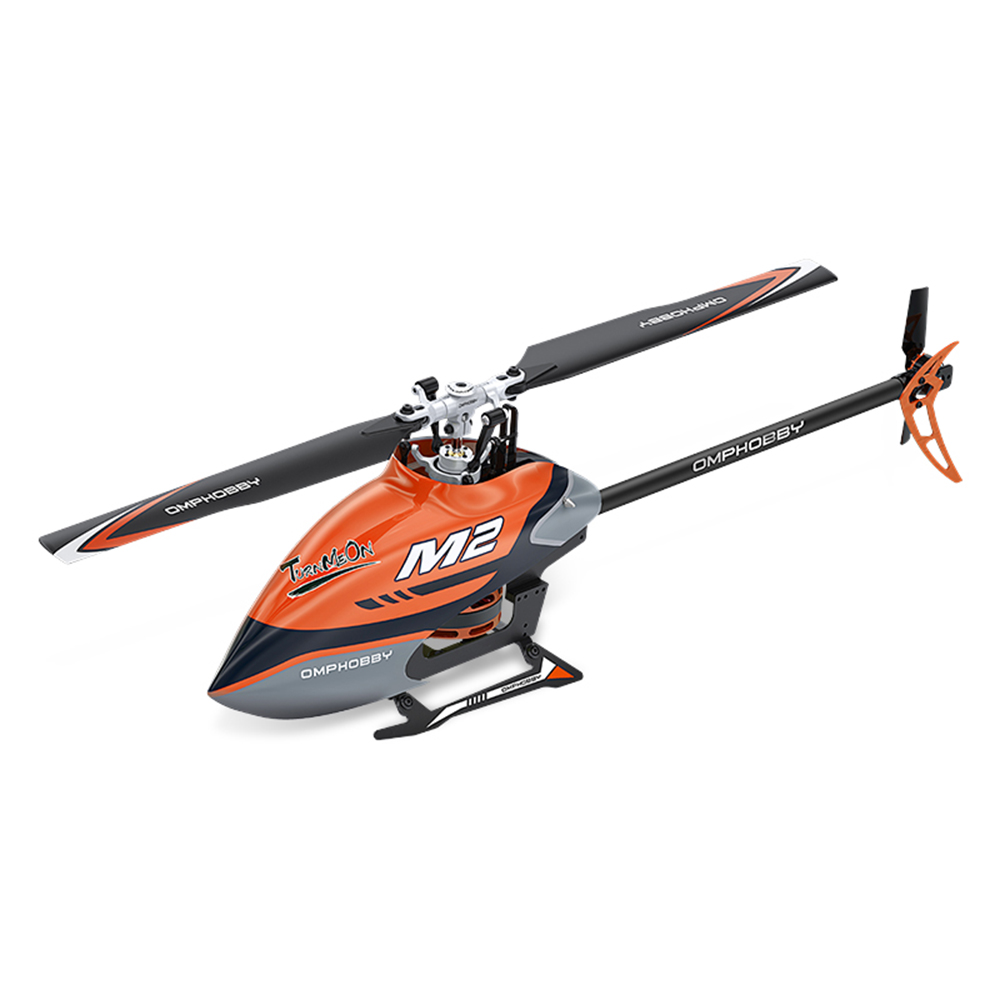 OMPHOBBY M2 6CH 3D Flybarless Dual Brushless Motor Direct-Drive RC Helicopter BNF With 4 IN 1 Flight Controller