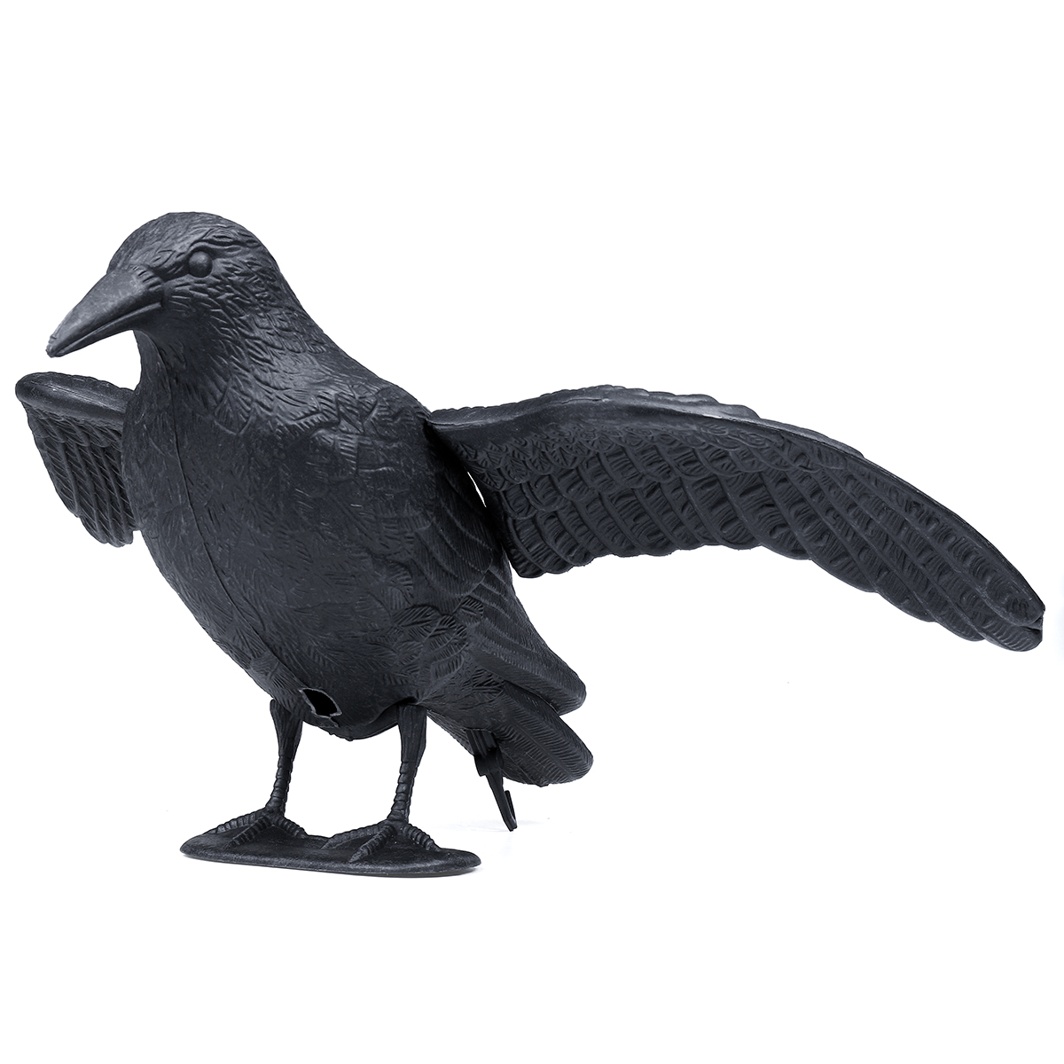 

Crow Hunting Decoy Scare Bird Away Scarecrow Realistic Animal Scarer Decorations