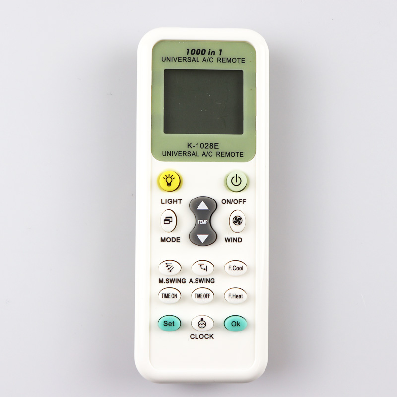 

Universal AC LCD Air Conditioner Remote Control One-button Setting With the lighting