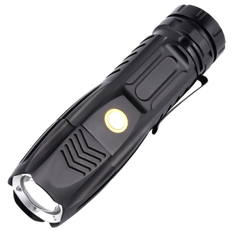 

XANES® P90 3000mAh 5Modes USB Rechargeable Zoomable Waterproof LED Flashlight Tactical Torch 26650 Flashlight with Safet