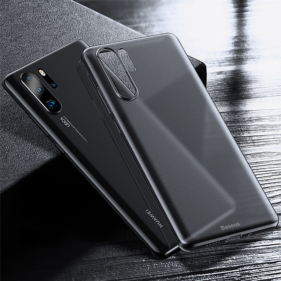 

Baseus Ultra Thin Anti-scratch Matte Translucent PP Protective Case for Huawei P30 Pro