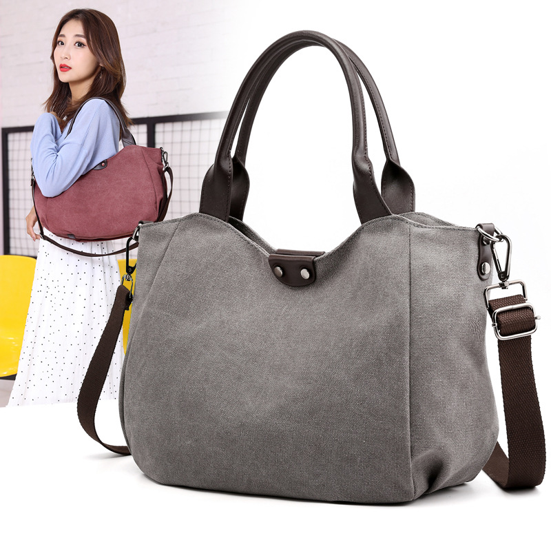 

Women Large Capacity Canvas Handbag Shoulder Bag