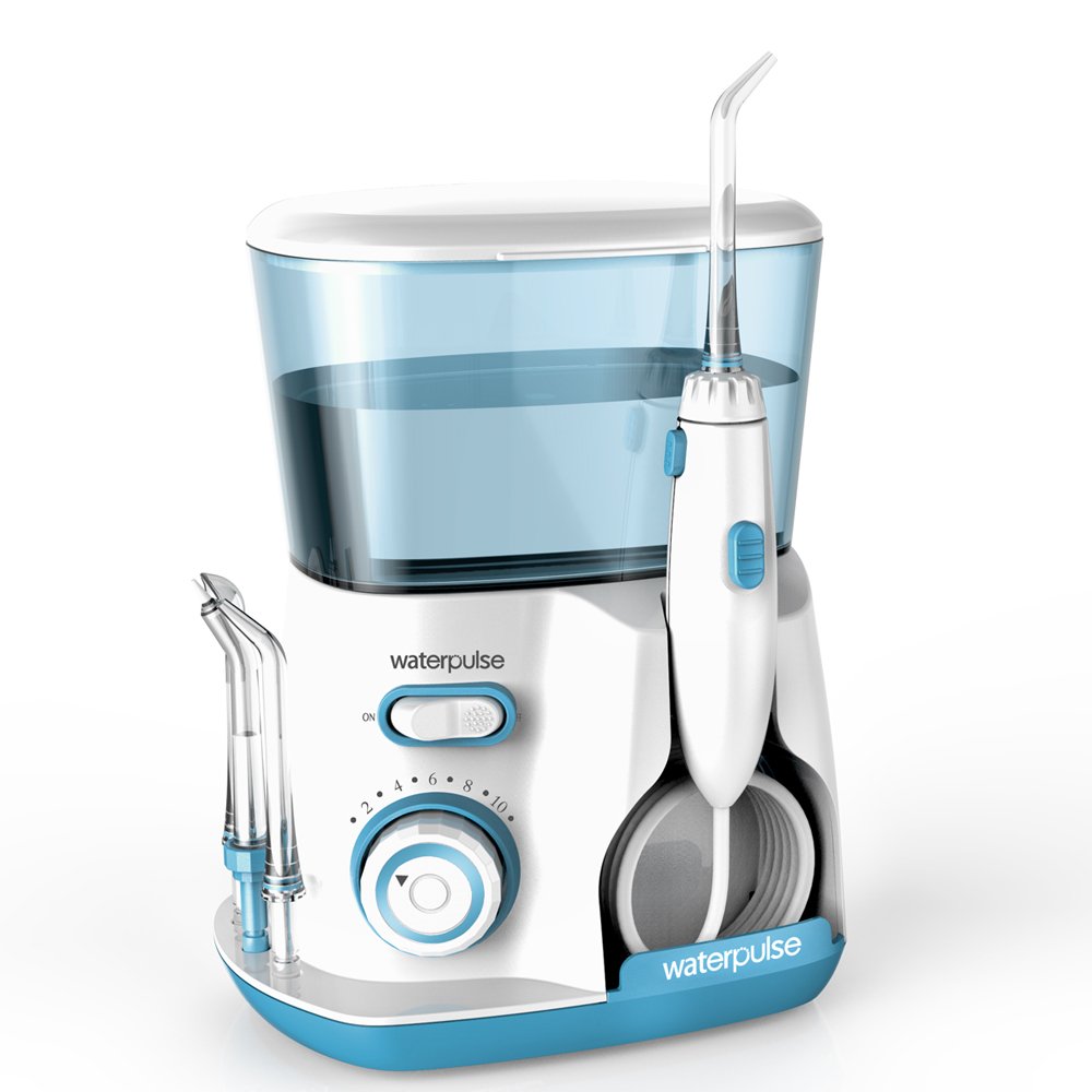 

Whitening Water Flosser Jet Flossing Oral Irrigator Dental Care Teeth Cleaner W/ 5 Jet Tip Electric Oral Irrigator Flosser Whitens Teeth