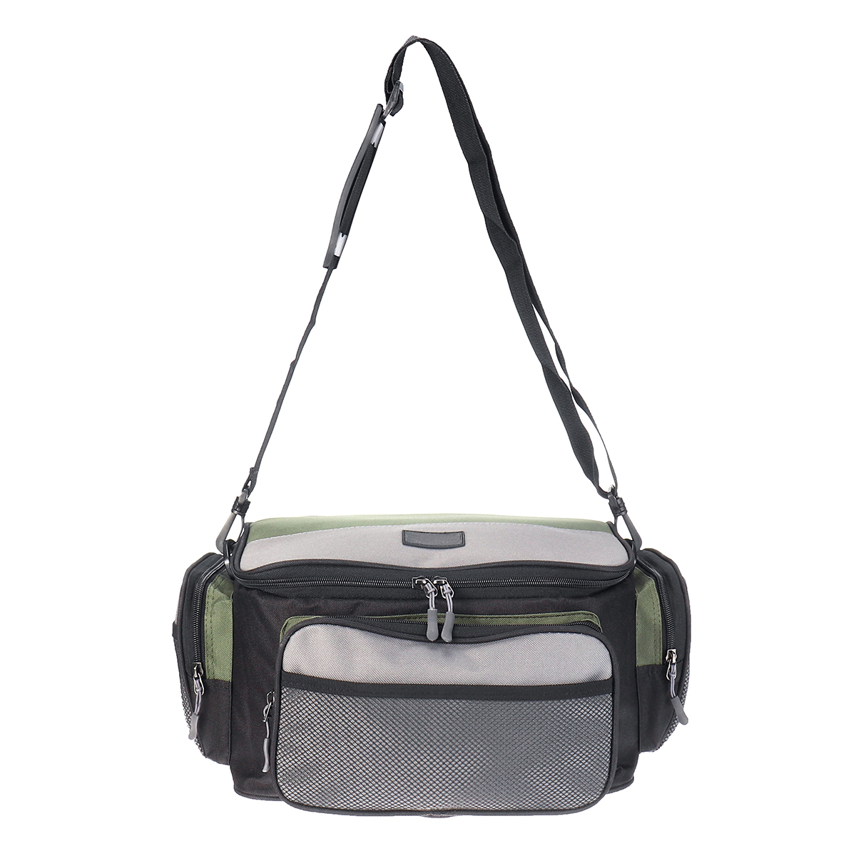 

600D Oxford Cloth Fishing Bag Waterproof Fishing Lure Bait Bag Fishing Tackle Bag Multifunctional Portable Shoulder Bag
