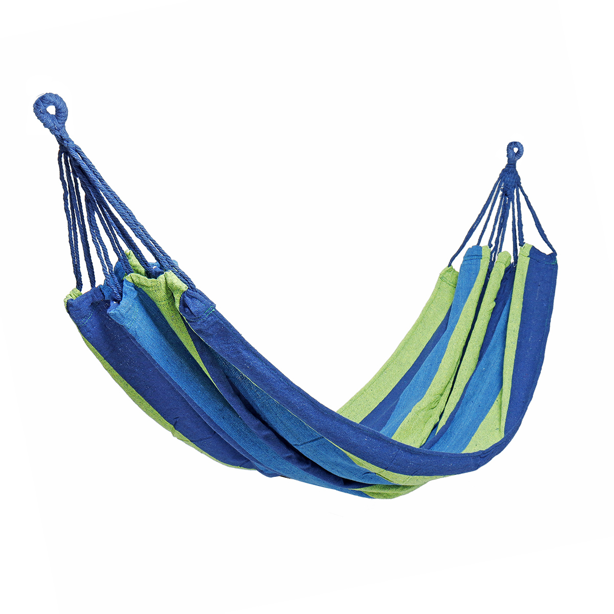 

1/2 Person Portable Lightweight Rope Hanging Hammock Swing Bed Camping Sleep