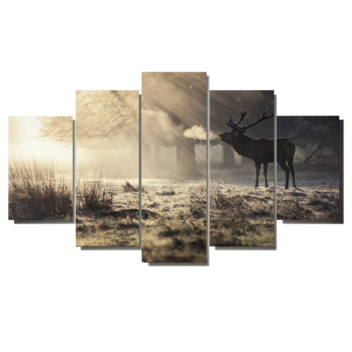 Elk Art Oil Paintings Canvas Print Unframed Pictures