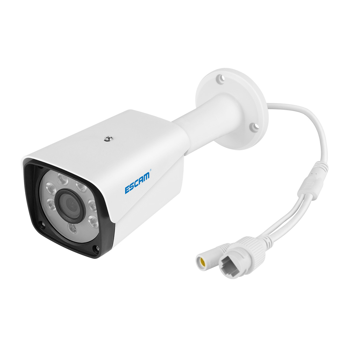 

ESCAM QH002 HD 1080P IP Camera ONVIF H.265 P2P Outdoor Waterproof IR Bullet with Smart Analysis Function Surveillance Security Camera