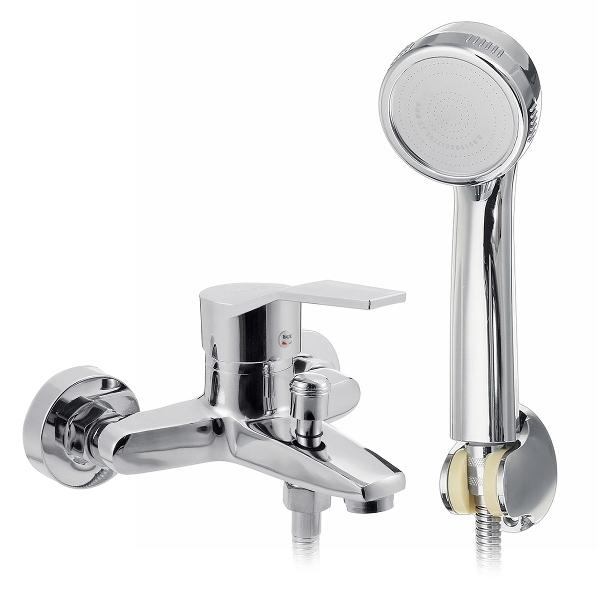

Bathroom Kitchen Tub Shower Faucet Wall Mount Faucet Valve Mixer Tap Shower Head