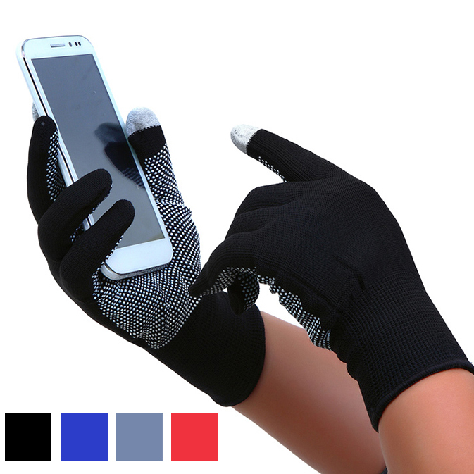 

Bakeey Thin Two-fingers Touch Screen Gloves Outdoor Sports Cycling Driving Jogging Running Anti Slip Gloves for iPhone X