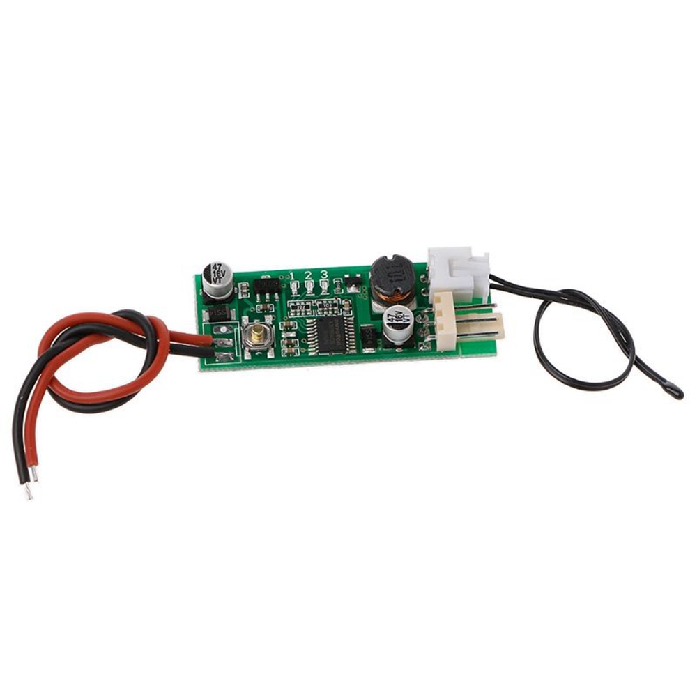 DC 12V Temperature Controller Denoised Speed Controller ON/OFF PC Fan/AlarmUS