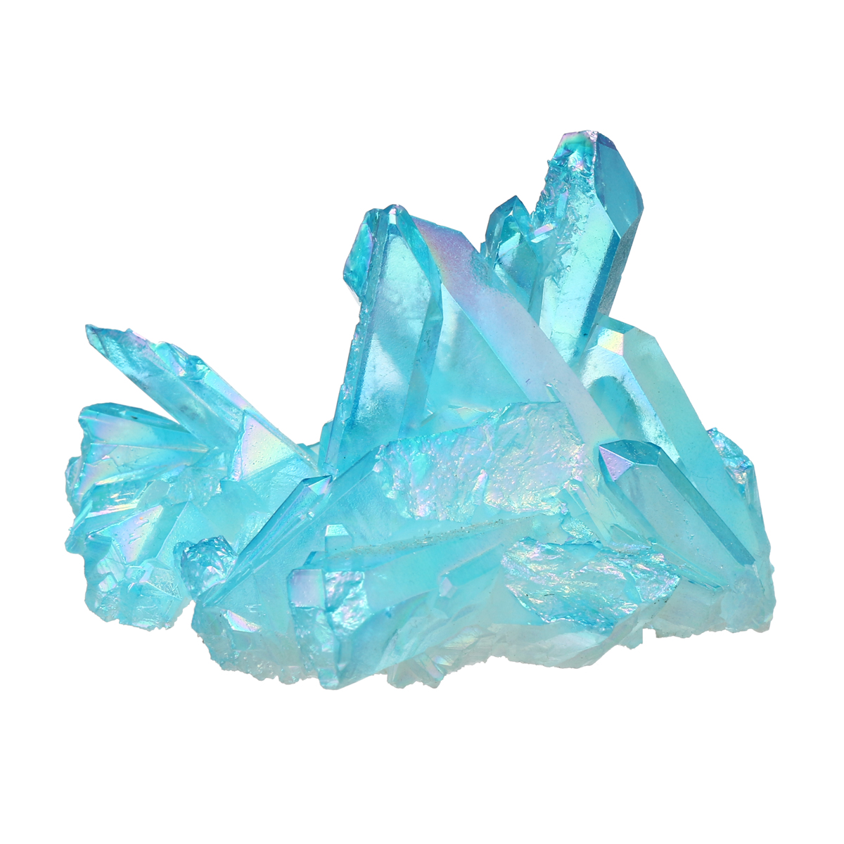 

1Pcs Royal Blue Natural Crystals Quartz Cluster Mineral Specimen Healing Home Decorations