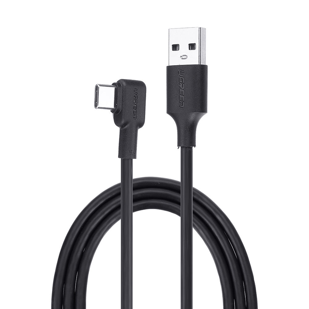 

Ugreen US307 90 Degree Type C 5A Fast Charge Data Cable For Tablet Smartphone 1.5M