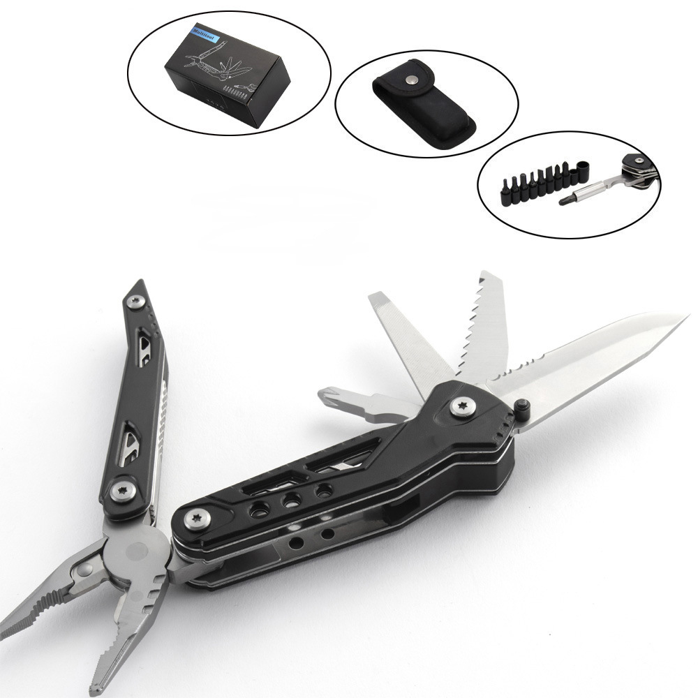 

XANES® 034-H 9 IN 1 MultiFunctional Tools Bicycle Repair Tool Field Survival Repair Knife