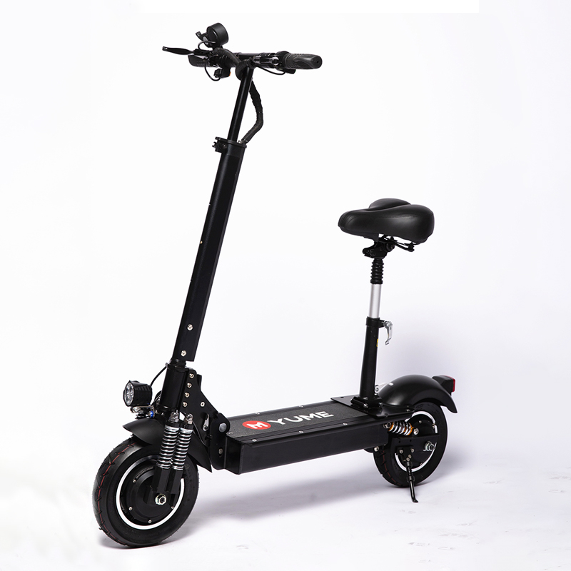 

YUME YM-D4+ 23.4Ah 52V 2000W Dual Motor Folding Electric Scooter 65-75km/h Top Speed 80km Range Mileage Double Brake Sys