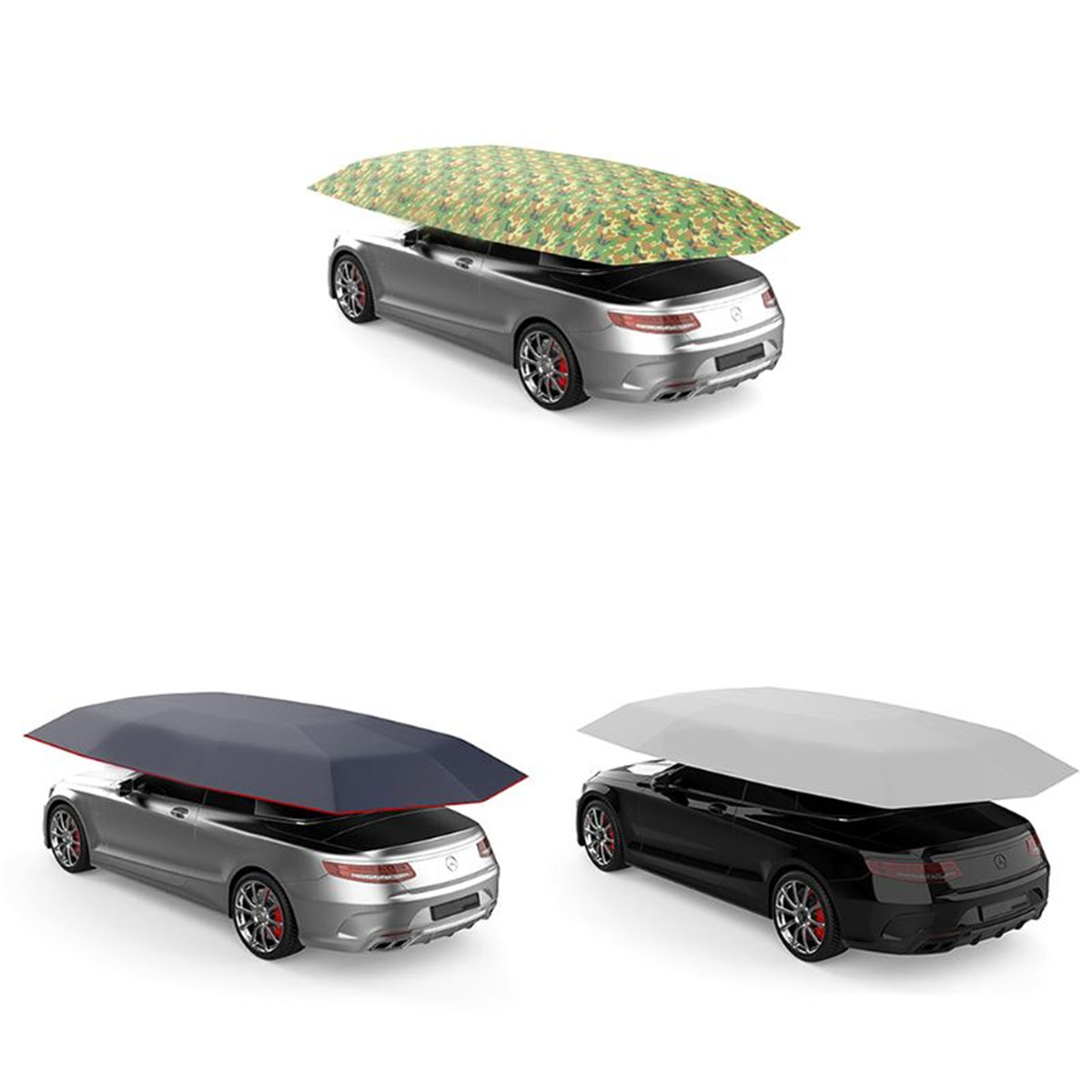 

4.5x2.3M Outdoor Car Vehicle Tent Car Umbrella Sun Shade Cover Oxford Cloth Polyester Covers