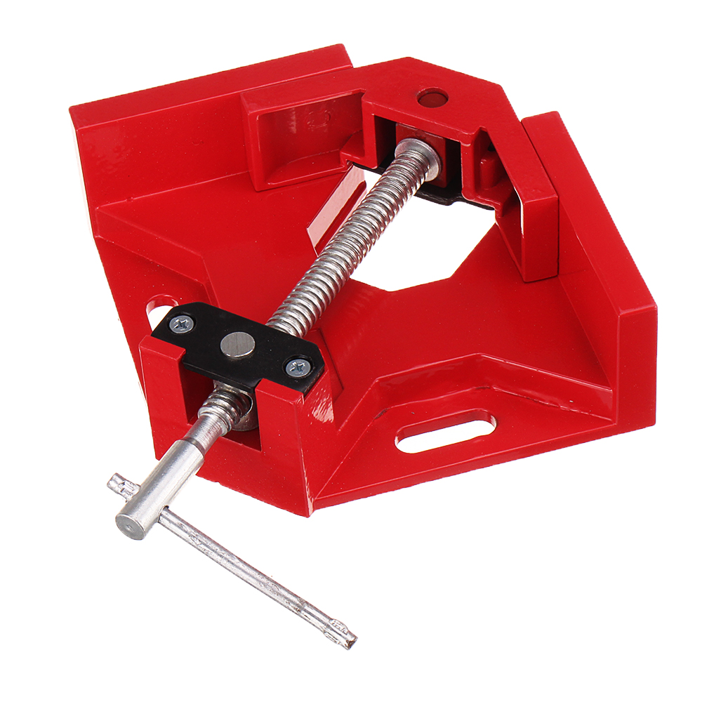 Drillpro 90 Degree Corner Right Angle Clamp T Handle Vice Grip Woodworking Quick Fixture Aluminum Alloy Tool Clamps 13