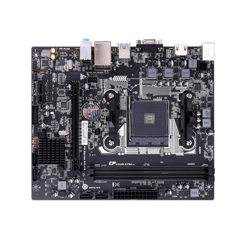 

Colorful® C.A320M-K PRO V14 A320 Chip M-ATX Motherboard Mainboard for AMD Socket AM4 and Ryzen Series